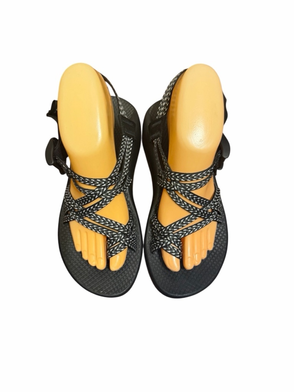Chaco Black Strappy Sandals Adjustable Outdoor Comfort Hiking Sandals